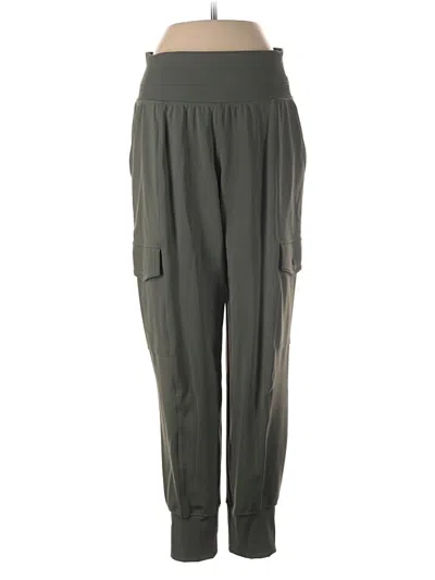 Pre-owned Athleta Cargo Pants In Green