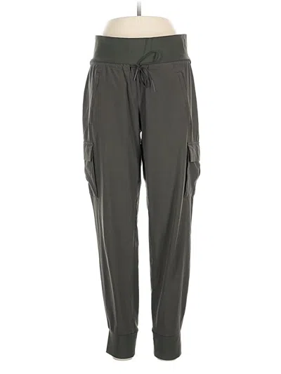 Pre-owned Athleta Cargo Pants In Green