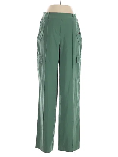 Pre-owned Athleta Cargo Pants In Green