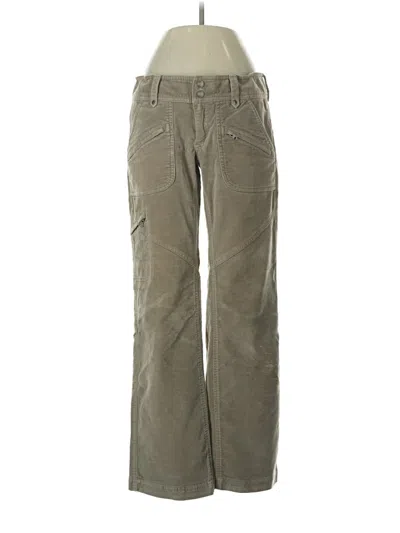 Pre-owned Athleta Cargo Pants In Green