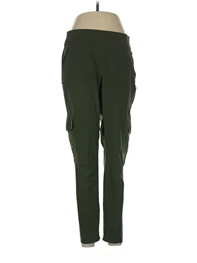 Pre-owned Athleta Cargo Pants In Green