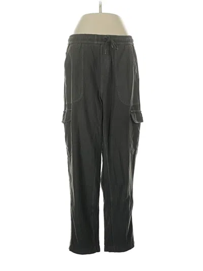 Pre-owned Athleta Cargo Pants In Green