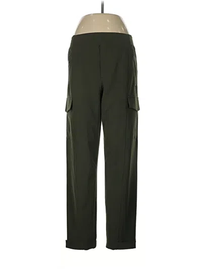 Pre-owned Athleta Cargo Pants In Green