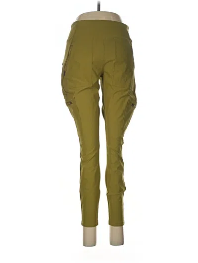 Pre-owned Athleta Cargo Pants In Green