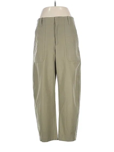 Pre-owned Athleta Cargo Pants In Green