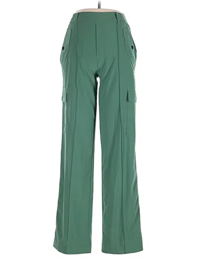 Pre-owned Athleta Cargo Pants In Green