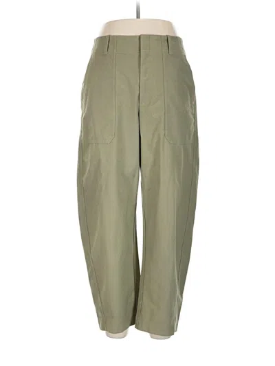 Pre-owned Athleta Cargo Pants In Green