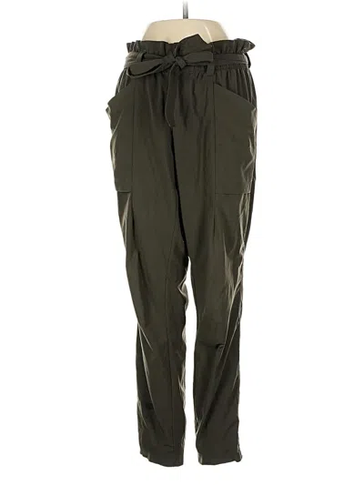 Pre-owned Athleta Cargo Pants In Green