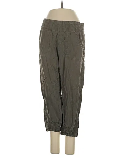 Pre-owned Athleta Cargo Pants In Green