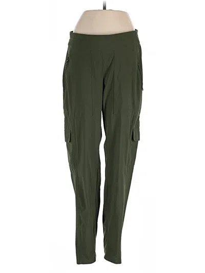 Pre-owned Athleta Cargo Pants In Green