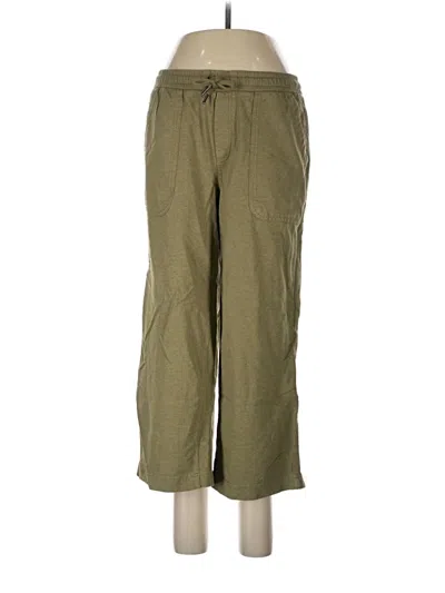 Pre-owned Athleta Cargo Pants In Green