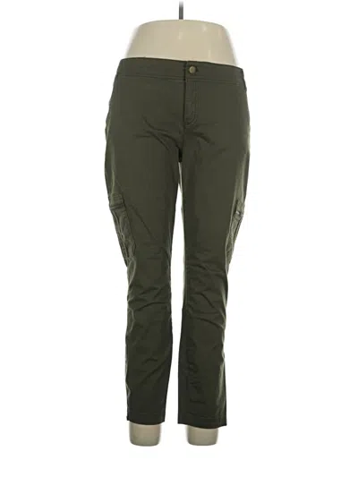 Pre-owned Athleta Cargo Pants In Green