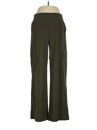 Pre-owned Athleta Cargo Pants In Green