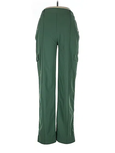 Pre-owned Athleta Cargo Pants In Green