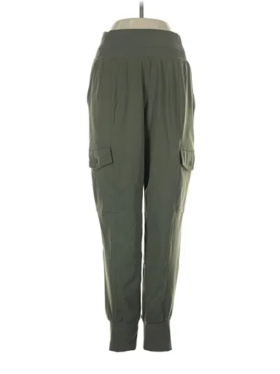 Pre-owned Athleta Cargo Pants In Green