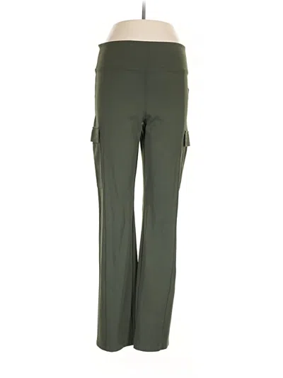 Pre-owned Athleta Cargo Pants In Green