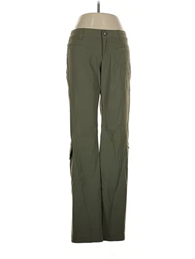 Pre-owned Athleta Cargo Pants In Green