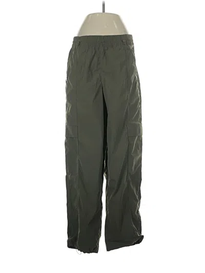 Pre-owned Athleta Cargo Pants In Green
