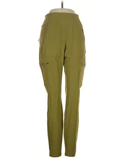 Pre-owned Athleta Cargo Pants In Green