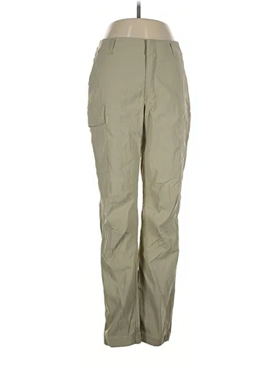 Pre-owned Athleta Cargo Pants In Green