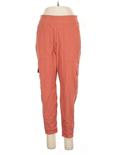 Pre-owned Athleta Cargo Pants In Orange