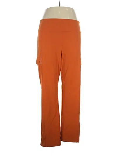 Pre-owned Athleta Cargo Pants In Orange
