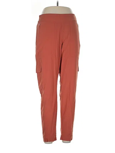 Pre-owned Athleta Cargo Pants In Red