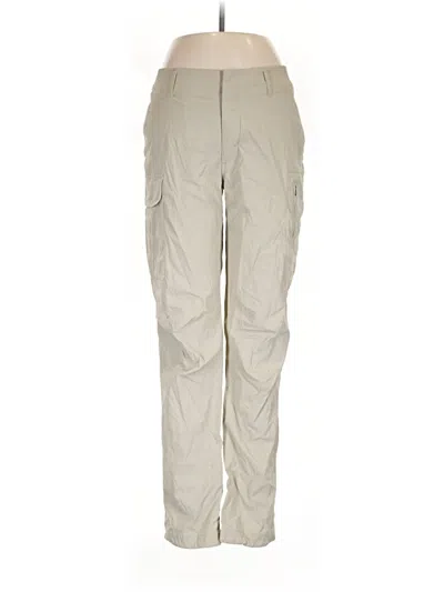 Pre-owned Athleta Cargo Pants In Tan
