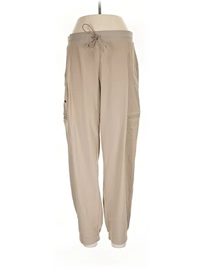 Pre-owned Athleta Cargo Pants In Tan