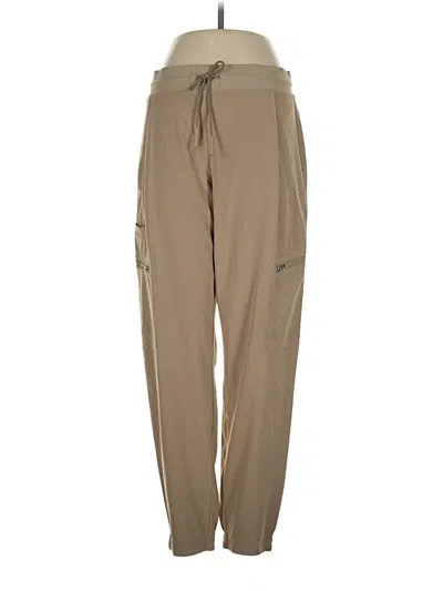 Pre-owned Athleta Cargo Pants In Tan