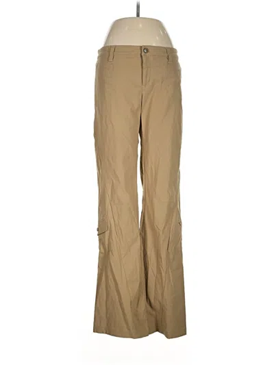 Pre-owned Athleta Cargo Pants In Tan