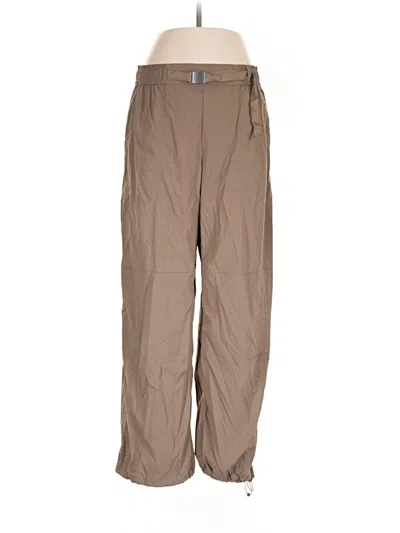 Pre-owned Athleta Cargo Pants In Tan