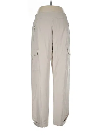 Pre-owned Athleta Cargo Pants In Tan