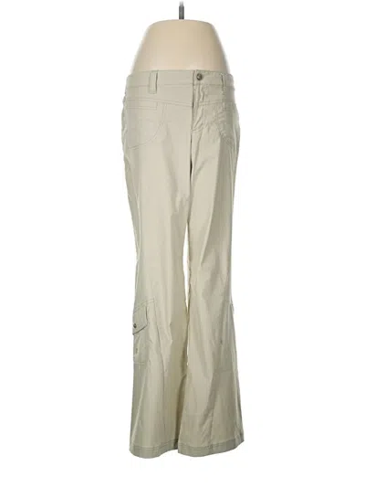 Pre-owned Athleta Cargo Pants In Tan