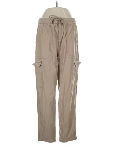 Pre-owned Athleta Cargo Pants In Tan