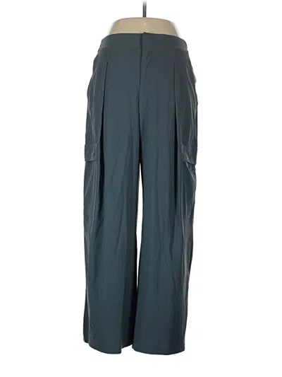 Pre-owned Athleta Cargo Pants In Teal
