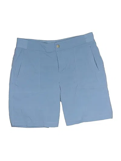 Pre-owned Athleta Cargo Shorts In Blue