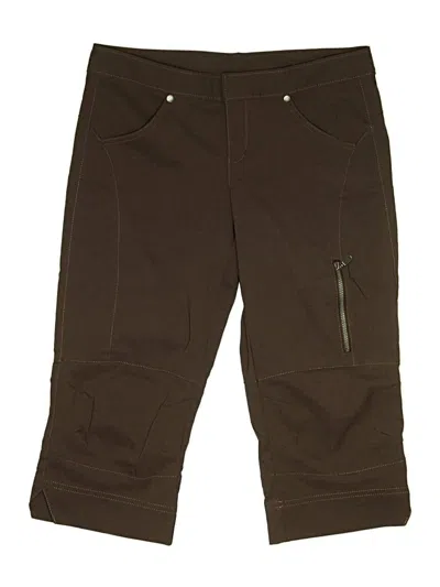 Pre-owned Athleta Cargo Shorts In Brown