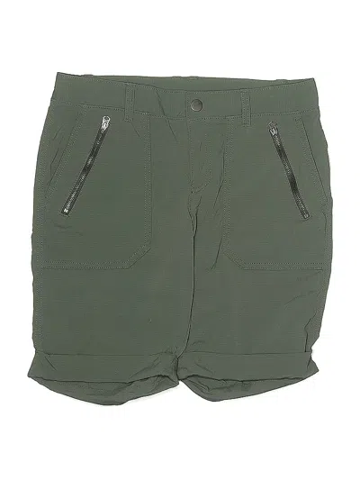 Pre-owned Athleta Cargo Shorts In Green