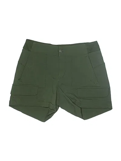 Pre-owned Athleta Cargo Shorts In Green