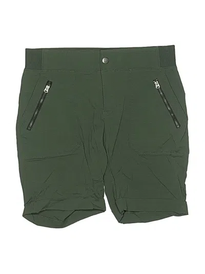 Pre-owned Athleta Cargo Shorts In Green