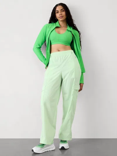 Athleta Cascade Cargo Poplin Pant In Mint Tint