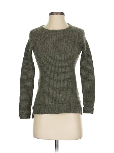 Pre-owned Athleta Cashmere Pullover Sweater In Gray