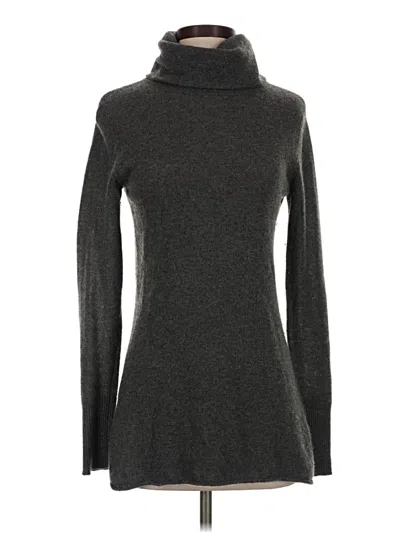 Pre-owned Athleta Cashmere Pullover Sweater In Gray