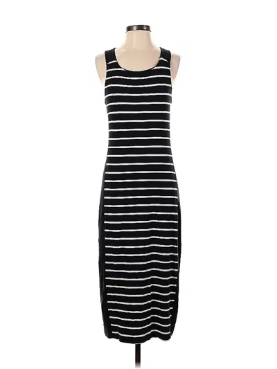 Pre-owned Athleta Casual Dress In Black