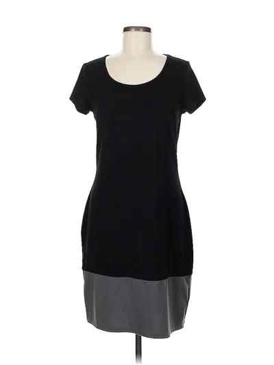 Pre-owned Athleta Casual Dress In Black