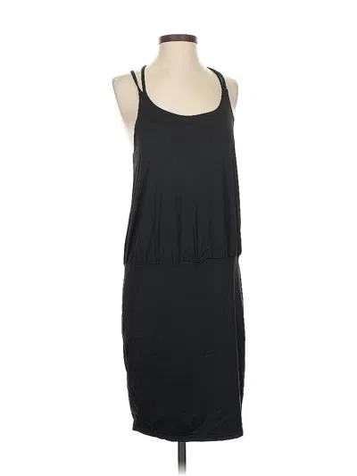 Pre-owned Athleta Casual Dress In Black