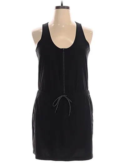 Pre-owned Athleta Casual Dress In Black