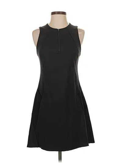 Pre-owned Athleta Casual Dress In Black