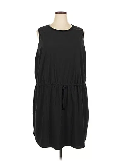 Pre-owned Athleta Casual Dress In Black